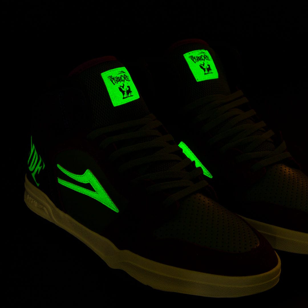 LAKAI SHOE LAKAI 14 LAKAI TELFORD - (PHARCYDE) GRAPE OLIVE SUEDE