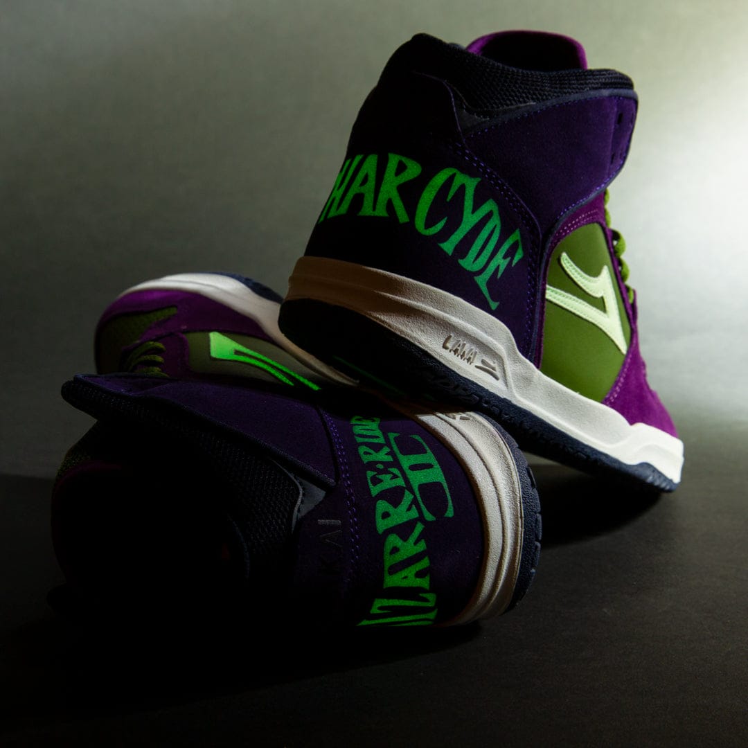 LAKAI SHOE LAKAI 14 LAKAI TELFORD - (PHARCYDE) GRAPE OLIVE SUEDE