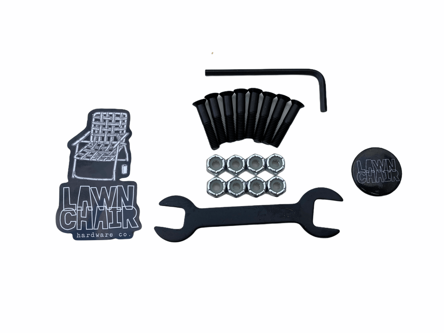LAWN CHAIR HARDWARE HARDWARE 1" Lawn Chair Hardware - Allen