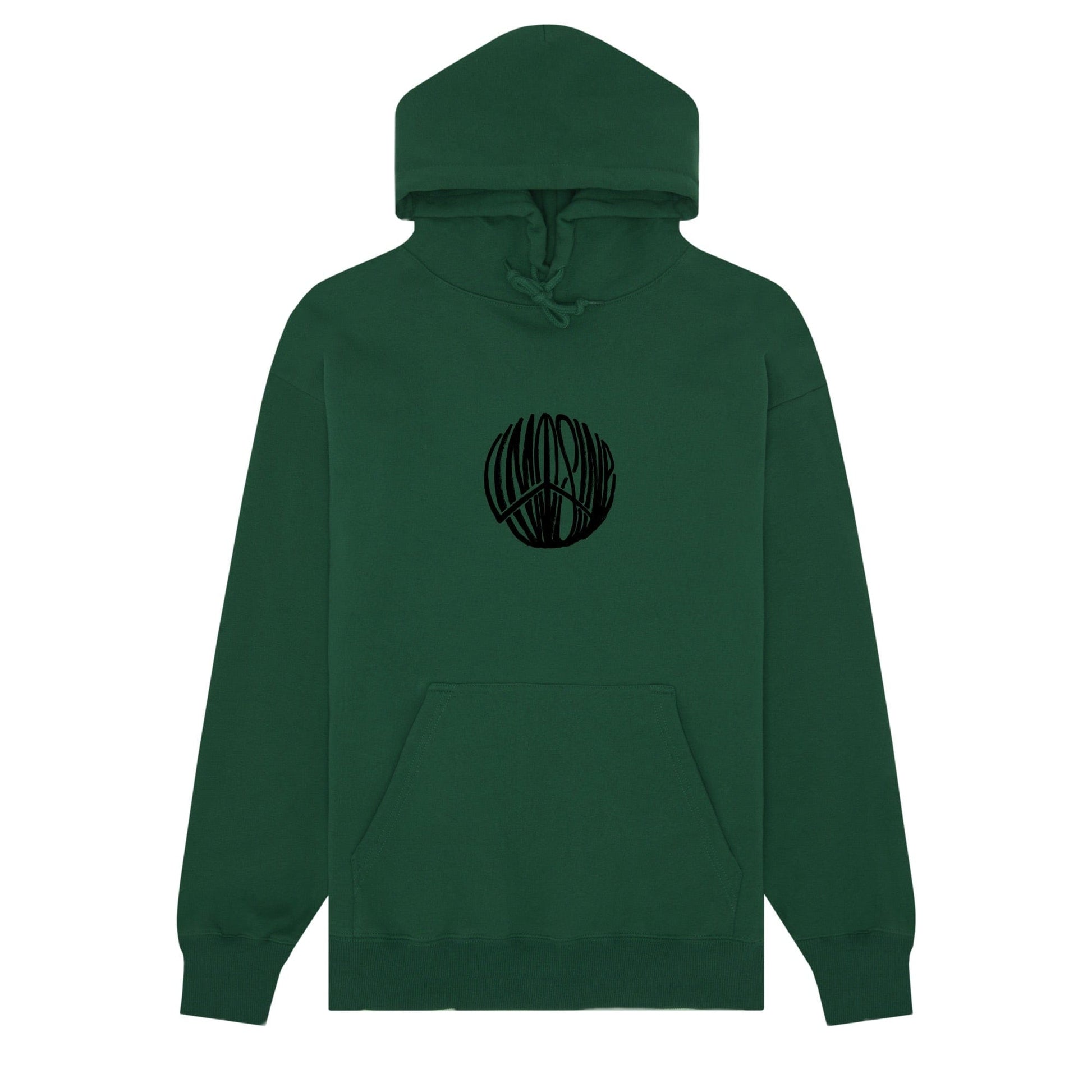 LIMOSINE SKATEBOARDS HOODIE S LIMOSINE PEACE HOODIE - GREEN