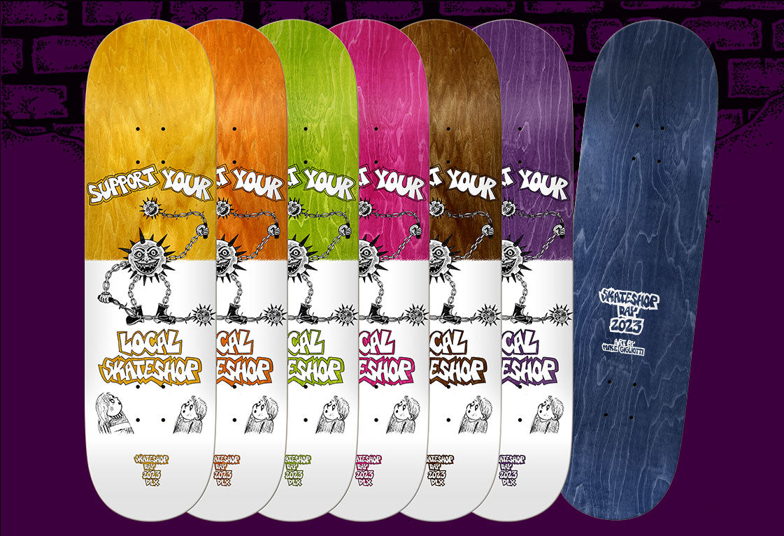 Holistic Shop Keepers Union Deck - Skateshop Day 2023