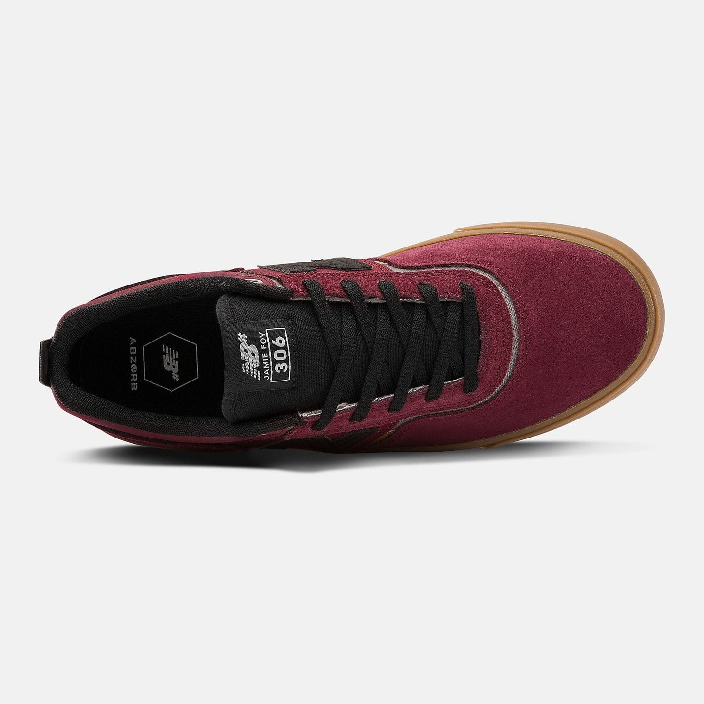 New Balance Numeric Shoe New Balance Numeric New Balance Numeric Foy 306 - Burgundy Black Gum
