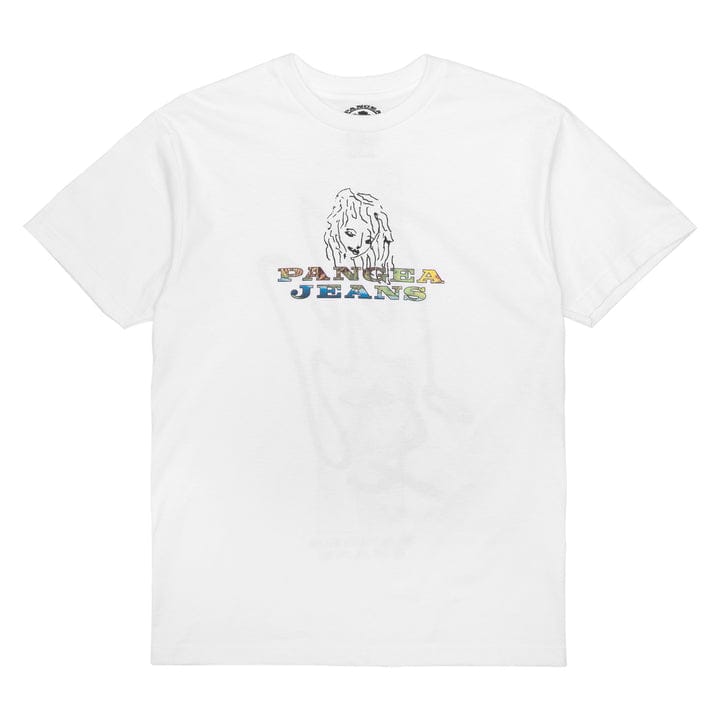 PANGEA JEANS T-SHIRT S Pangea Jeasn Crust Tee - White