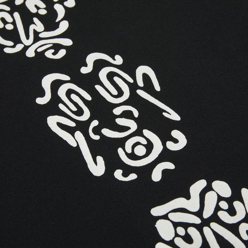 POLAR SKATE CO LONGSLEEVE TEE M POLAR FACESCAPE L/S TEE - BLACK