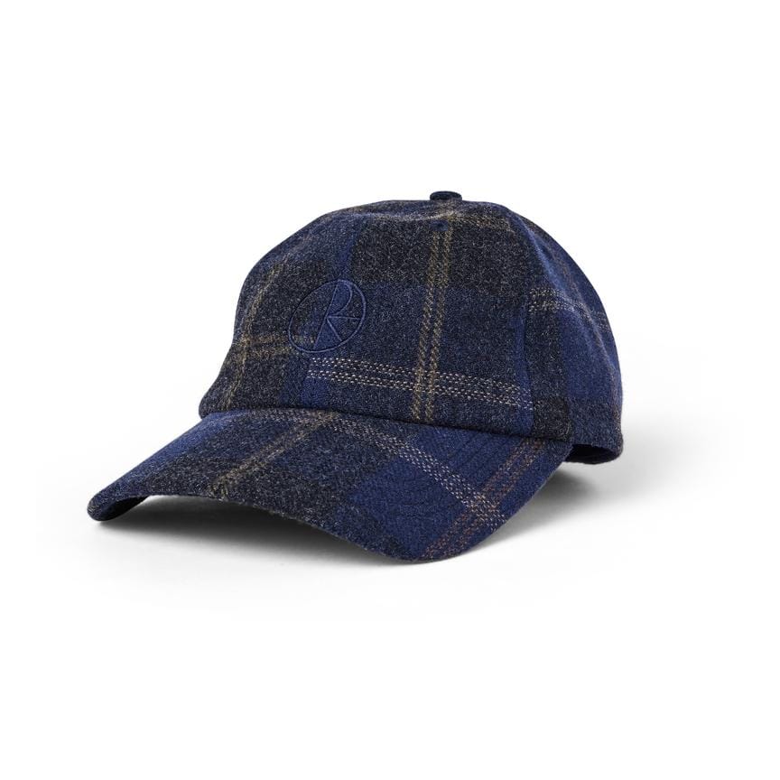 POLAR SKATE CO HAT POLAR WOOL STROKE LOGO HAT - BLUE