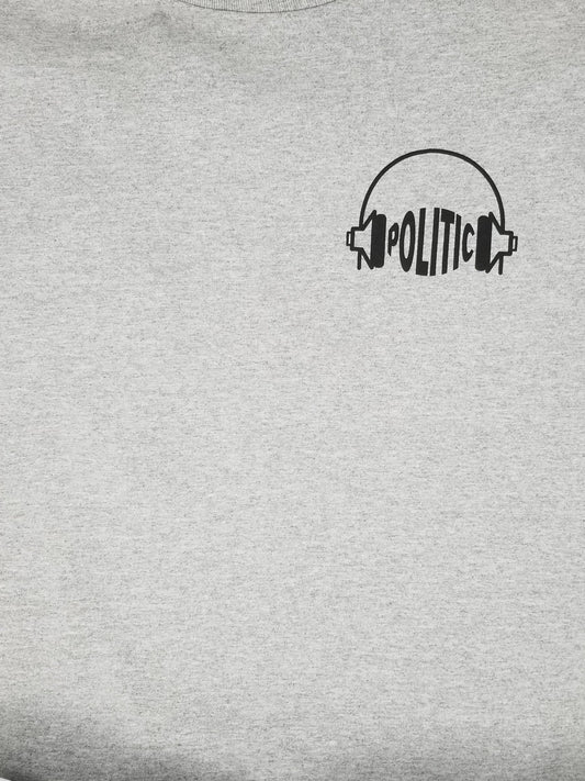 POLITIC T-SHIRT M POLITIC GEO SQUARE TEE - GREY