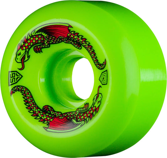 POWELL PERALTA WHEELS 60mm Powell Peralta Green Dragon Formula Wheels - 93A