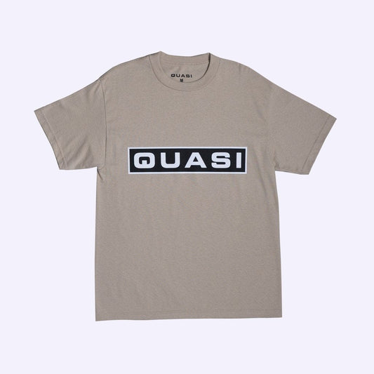 QUASI T-SHIRT QUASI BAR LOGO TEE - SAND