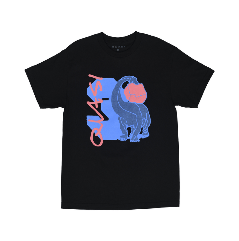QUASI T-SHIRT QUASI DINO TEE - BLACK