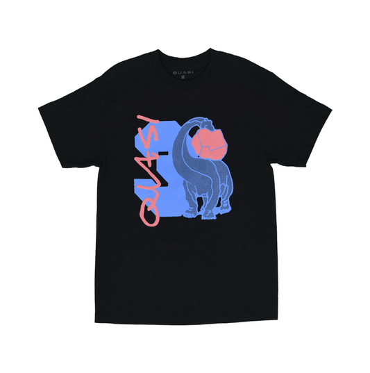 QUASI T-SHIRT QUASI DINO TEE - BLACK