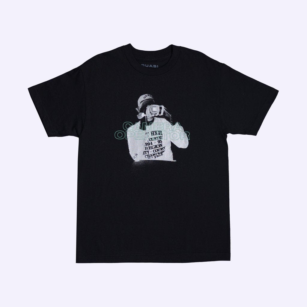 QUASI T-SHIRT XL QUASI OP TEE - BLACK