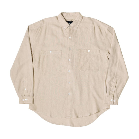 QUASI LONGSLEEVE TEE QUASI RODEO L/S BUTTON UP SHIRT - WHEAT