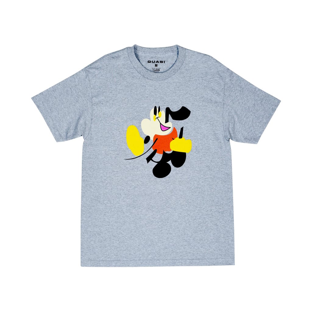 QUASI T-SHIRT QUASI WALTER TEE - GREY