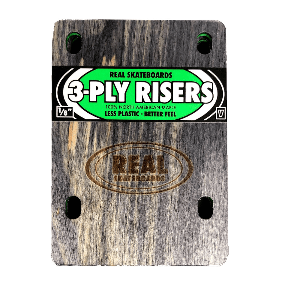 REAL SKATEBOARDS RISER PADS VENTURE Real 3-Ply Riser Pads - 1/8"