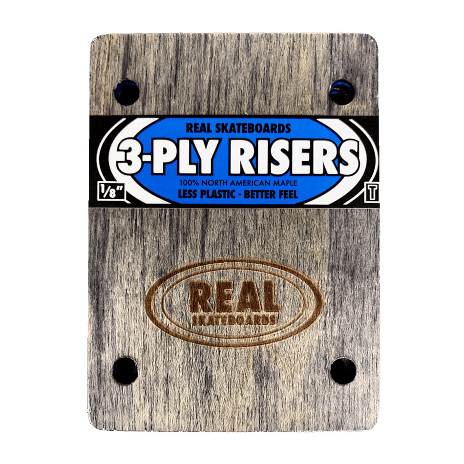 REAL SKATEBOARDS RISER PADS THUNDER Real 3-Ply Riser Pads - 1/8"