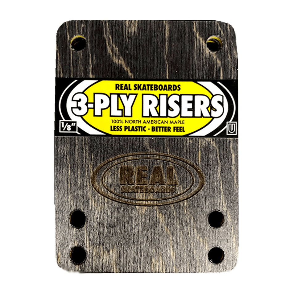 REAL SKATEBOARDS RISER PADS UNIVERSAL Real 3-Ply Riser Pads - 1/8"