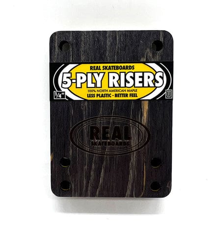 REAL SKATEBOARDS RISER PADS UNIVERSAL Real 5-Ply Riser Pads - 1/4"