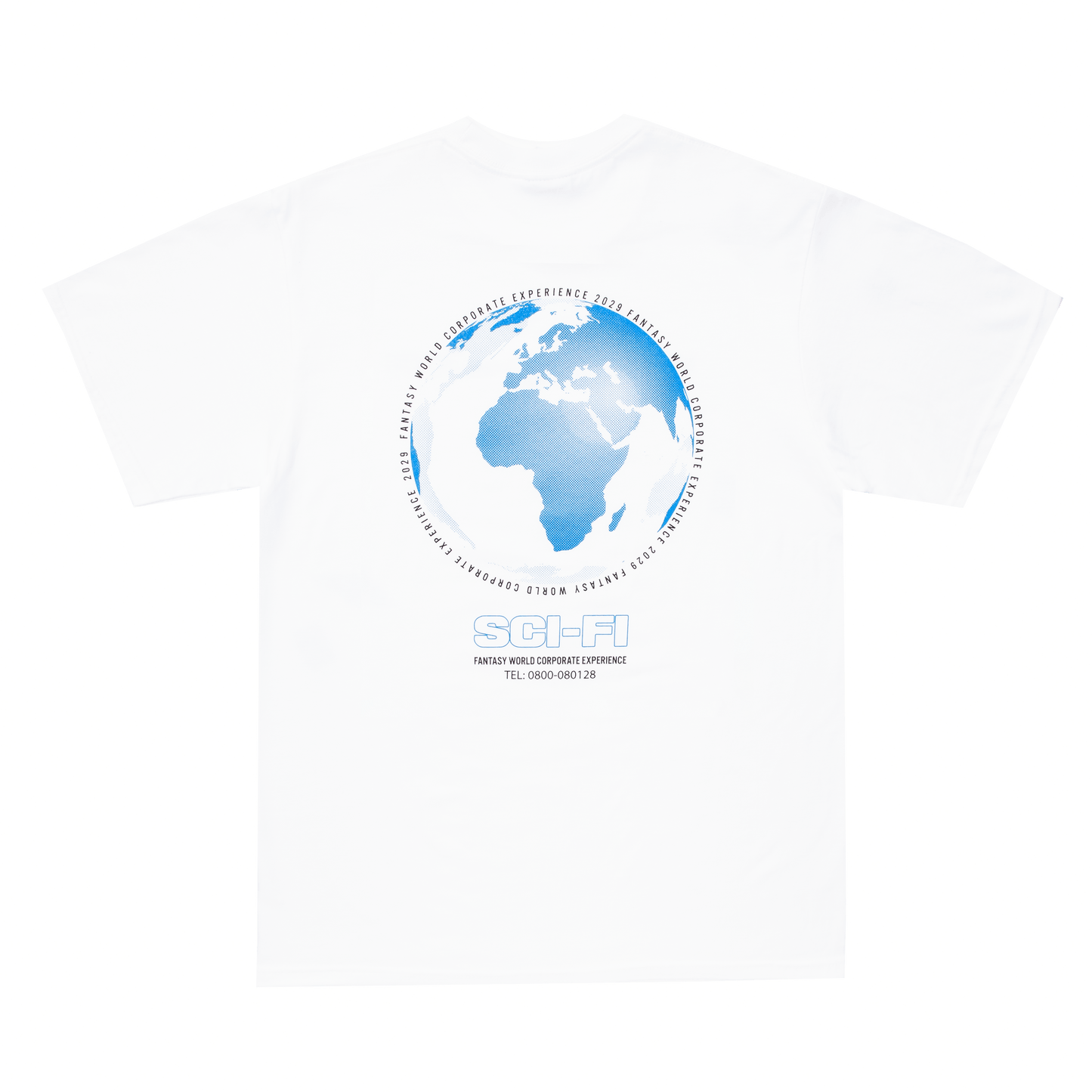SCI-FI FANTASY T-SHIRT S SCI-FI FANTASY CORPORATE EXPERIENCE TEE - WHITE