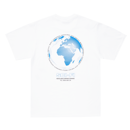 SCI-FI FANTASY T-SHIRT S SCI-FI FANTASY CORPORATE EXPERIENCE TEE - WHITE