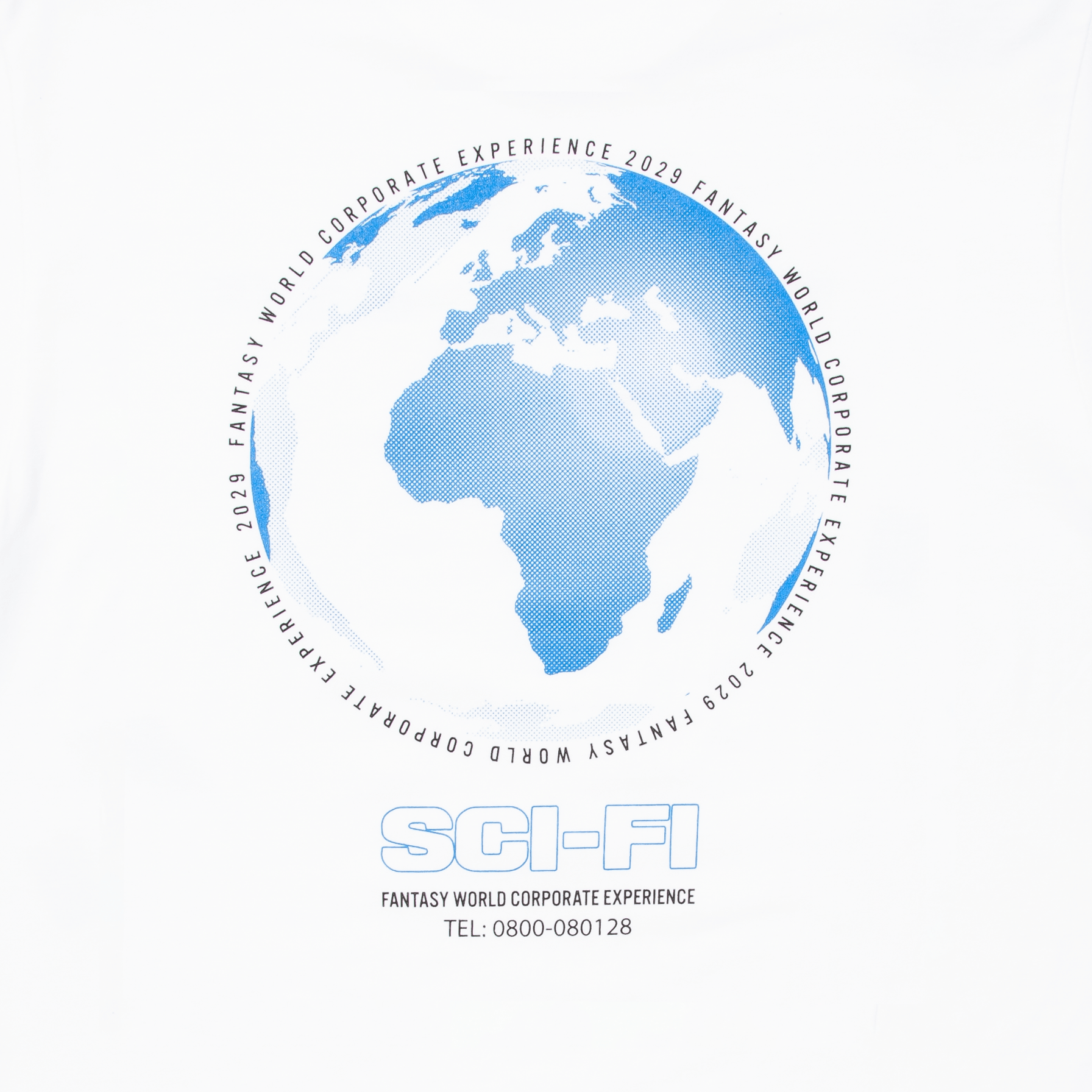 SCI-FI FANTASY T-SHIRT S SCI-FI FANTASY CORPORATE EXPERIENCE TEE - WHITE