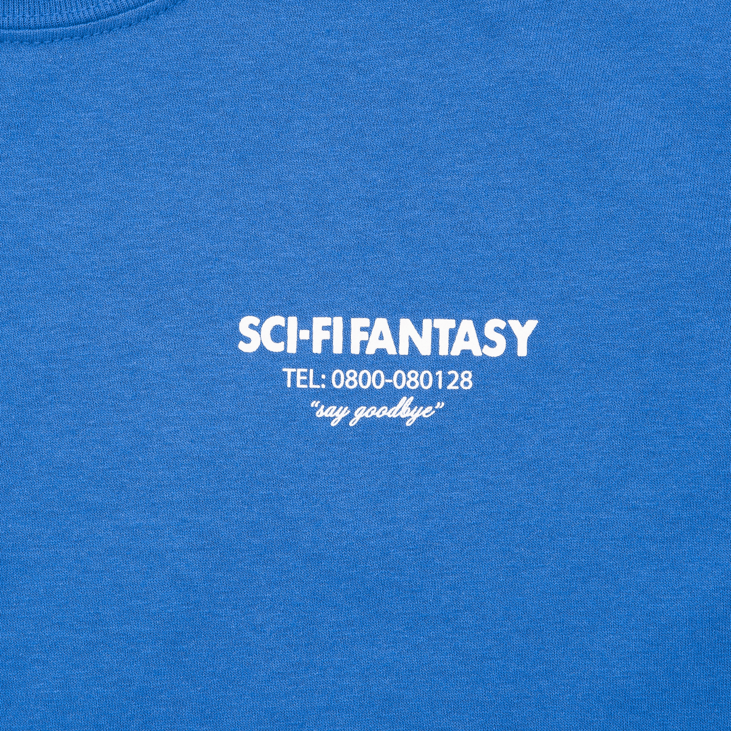 SCI-FI FANTASY T-SHIRT S SCI-FI FANTASY DEAD PLANET TEE - ROYAL