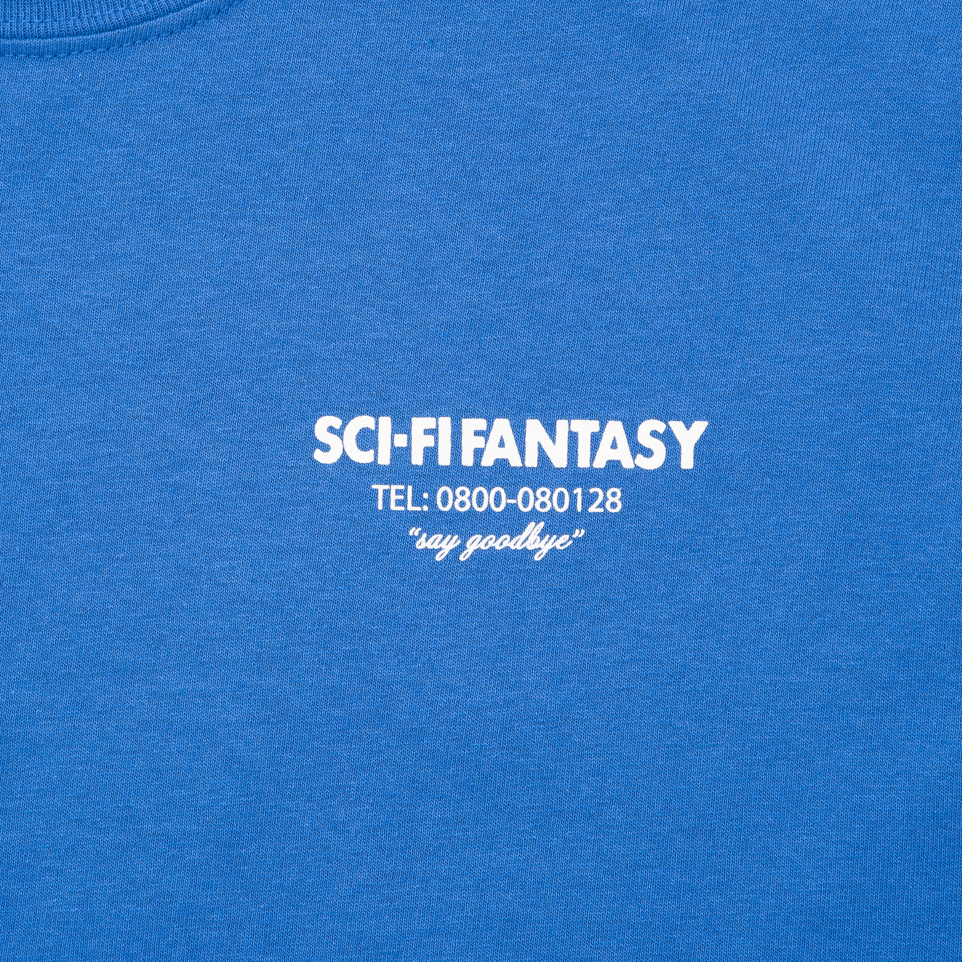 SCI-FI FANTASY T-SHIRT S SCI-FI FANTASY DEAD PLANET TEE - ROYAL