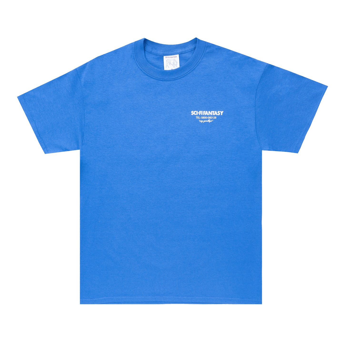 SCI-FI FANTASY T-SHIRT S SCI-FI FANTASY DEAD PLANET TEE - ROYAL