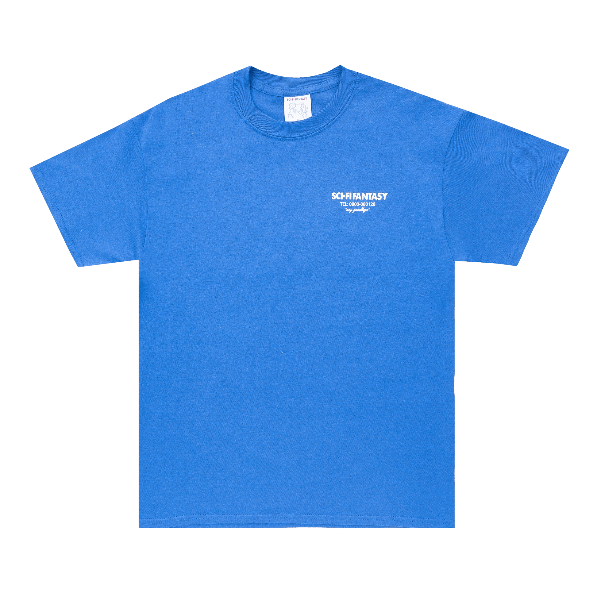 SCI-FI FANTASY T-SHIRT S SCI-FI FANTASY DEAD PLANET TEE - ROYAL