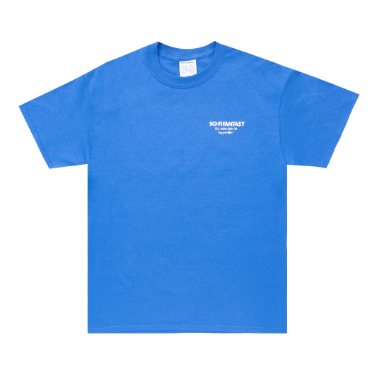SCI-FI FANTASY T-SHIRT S SCI-FI FANTASY DEAD PLANET TEE - ROYAL