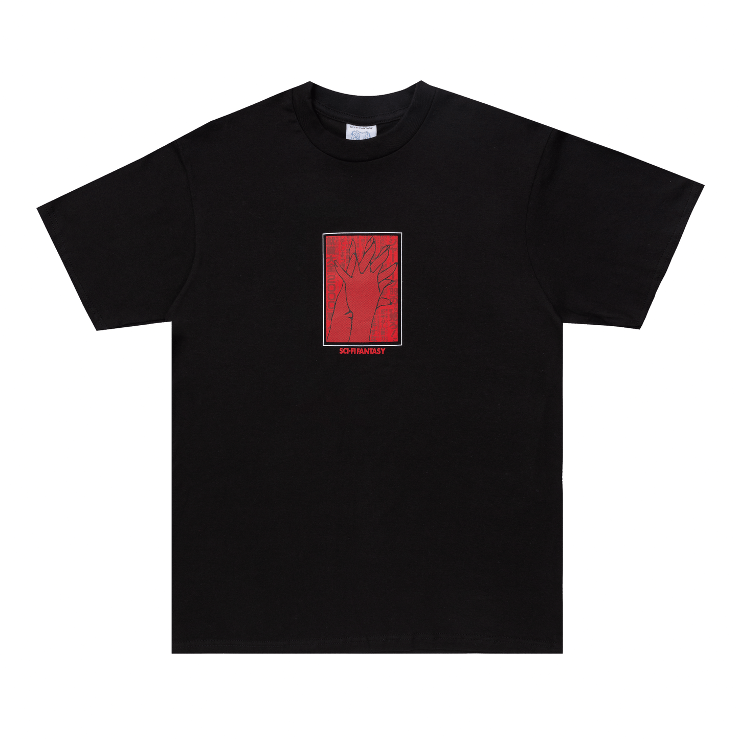 SCI-FI FANTASY T-SHIRT SCI-FI FANTASY HANDS TEE - BLACK