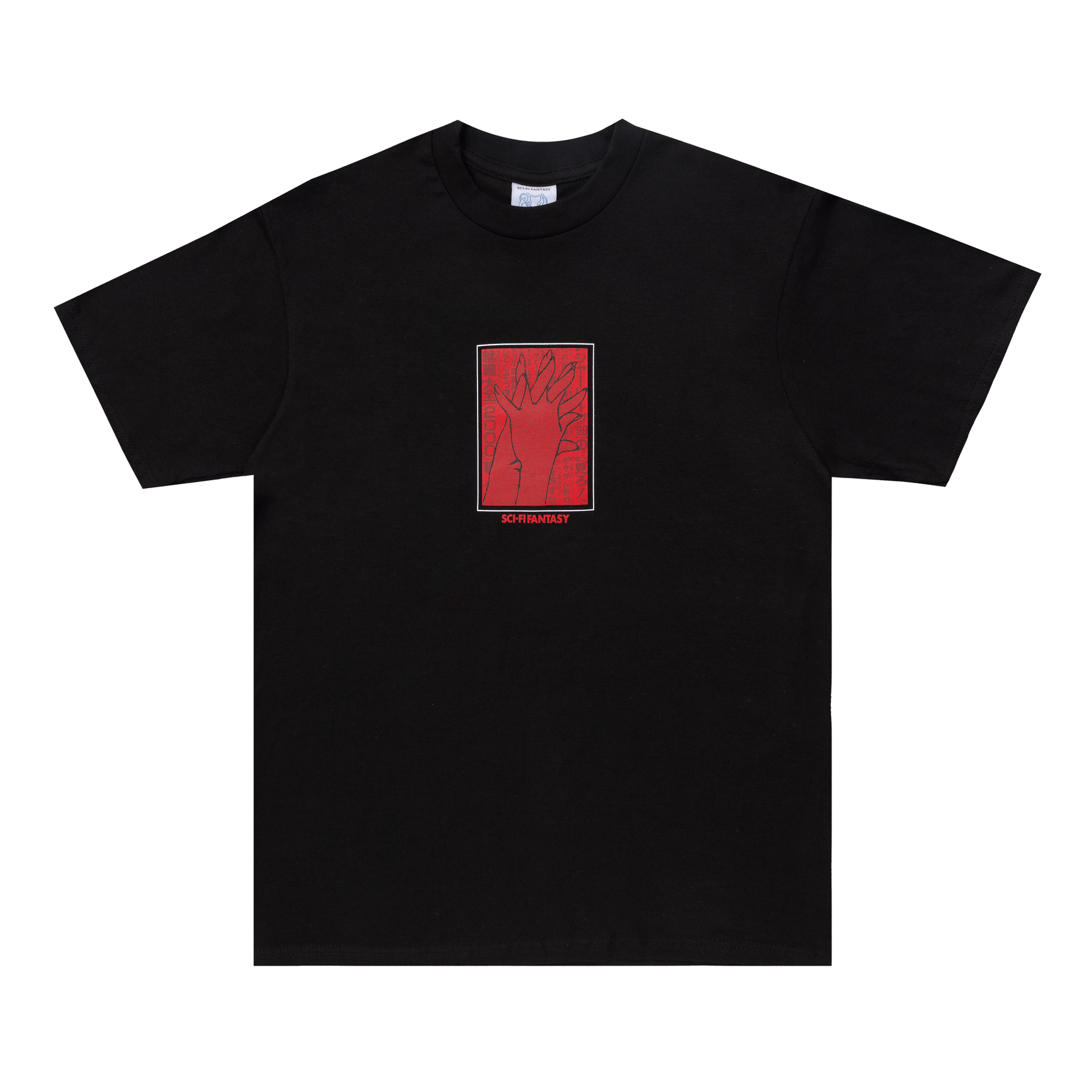 SCI-FI FANTASY T-SHIRT SCI-FI FANTASY HANDS TEE - BLACK