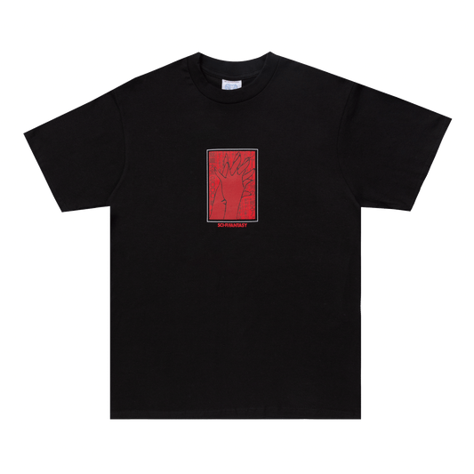 SCI-FI FANTASY T-SHIRT SCI-FI FANTASY HANDS TEE - BLACK