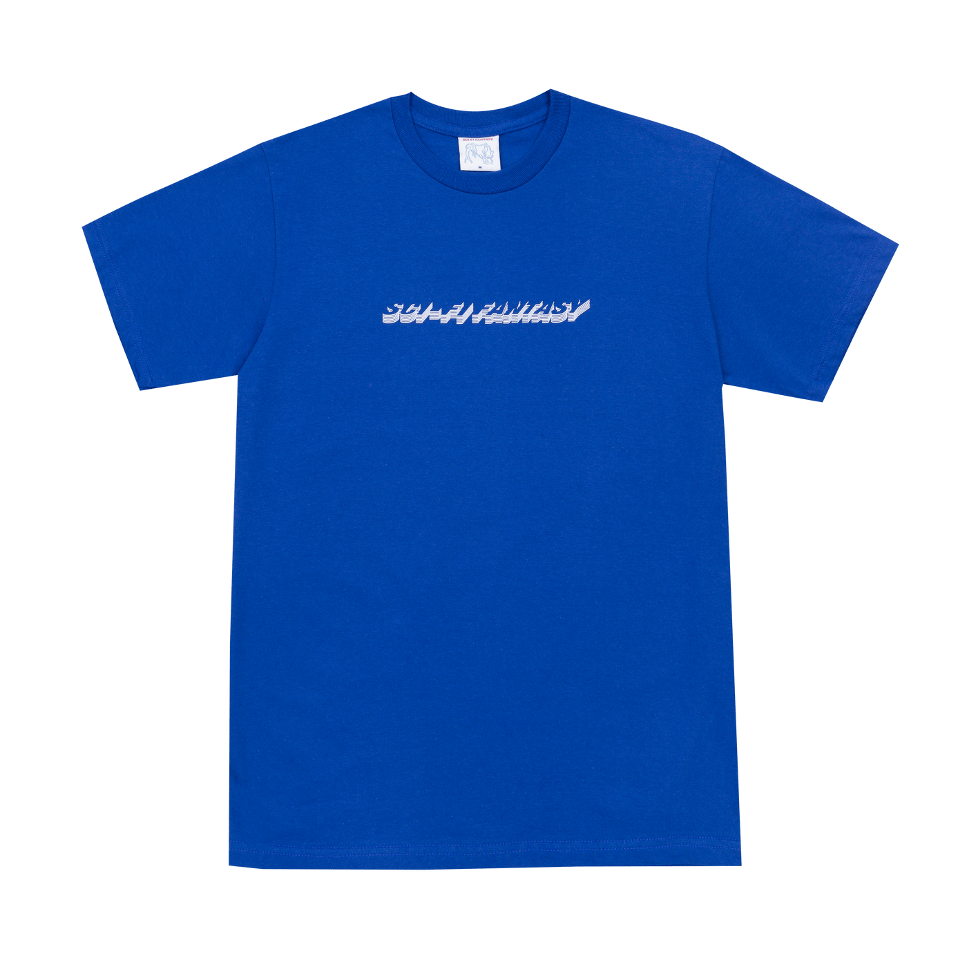 SCI-FI FANTASY T-SHIRT SCI-FI FANTASY LINE LOGO TEE - NAVY