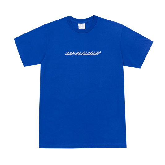 SCI-FI FANTASY T-SHIRT SCI-FI FANTASY LINE LOGO TEE - NAVY