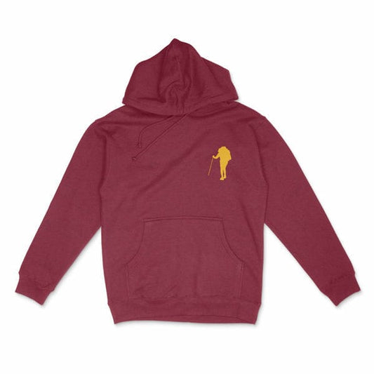 SKATEMENTAL HOODIE SKATEMENTAL TAKE A HIKE HOODIE - CARDINAL