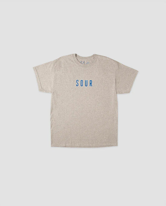 SOUR SOLUTION T-SHIRT SOUR ARMY TEE - HEATHER GREY