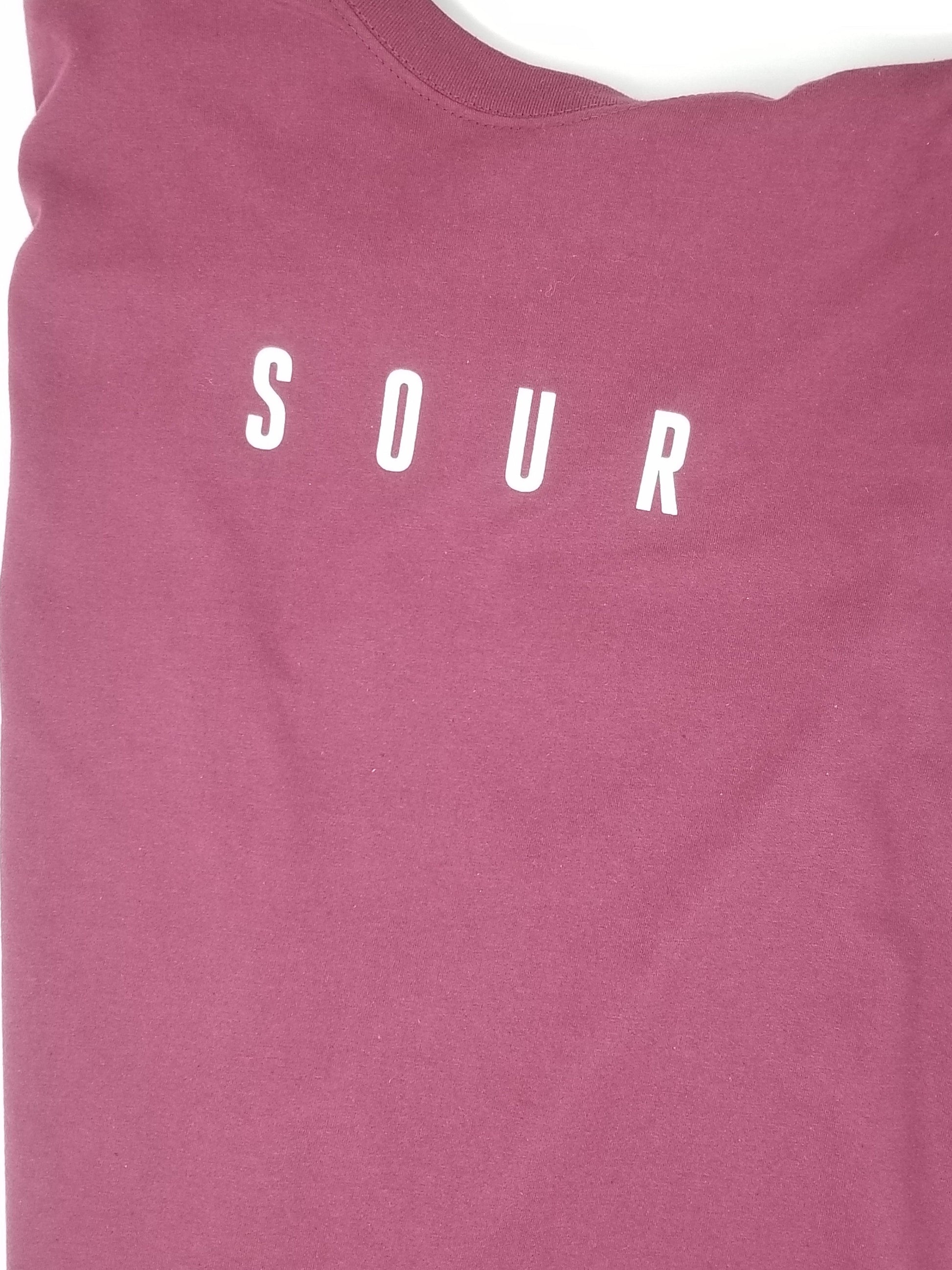SOUR SOLUTION T-SHIRT M / BURGUNDY SOUR ARMY TEE