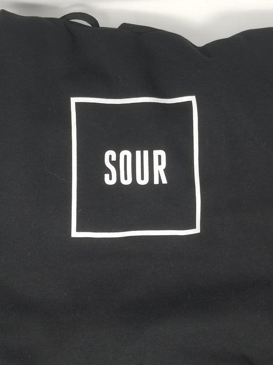 SOUR SOLUTION HOODIE XL SOUR BOX LOGO HOODIE - BLACK