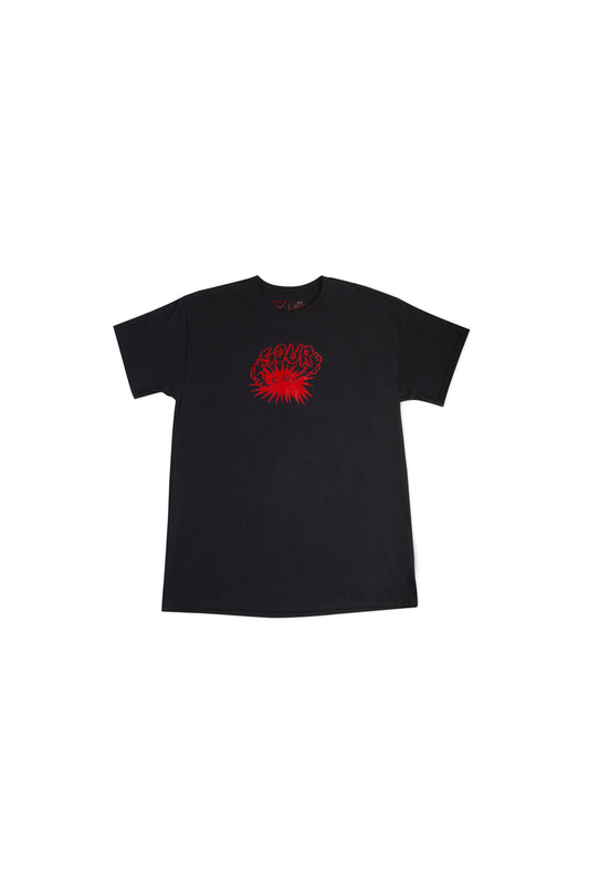 SOUR SOLUTION T-SHIRT XL SOUR SMOKEY STROLL TEE - BLACK