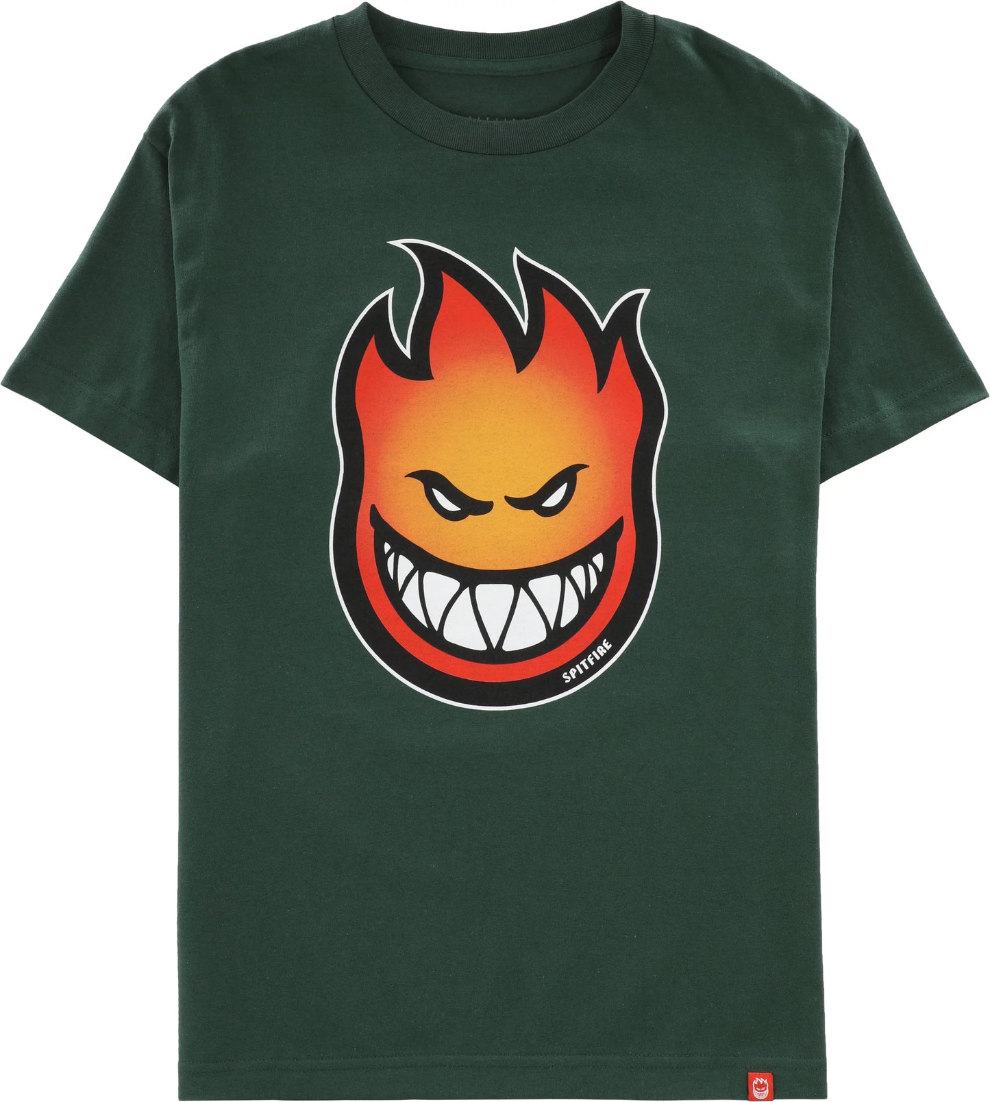 SPITFIRE BIGHEAD FILL YOUTH TEE - FOREST GREEN