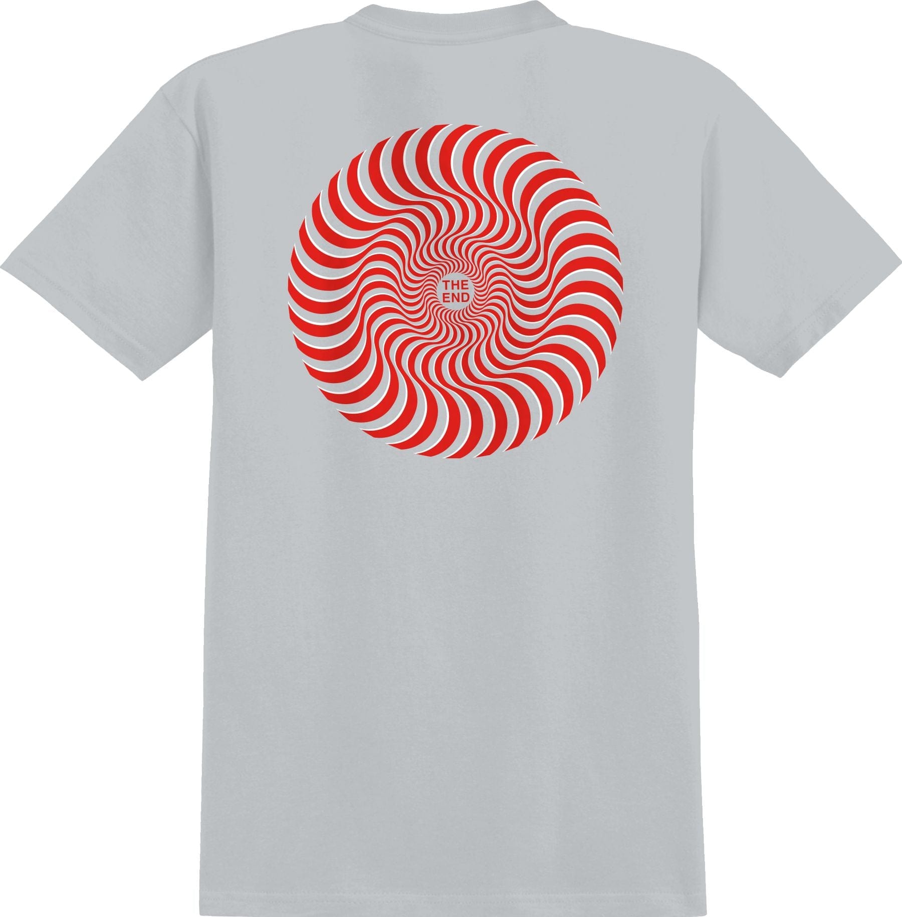 SPITFIRE T-SHIRT SPITFIRE CLASSIC SWIRL OVERLAY TEE - GREY