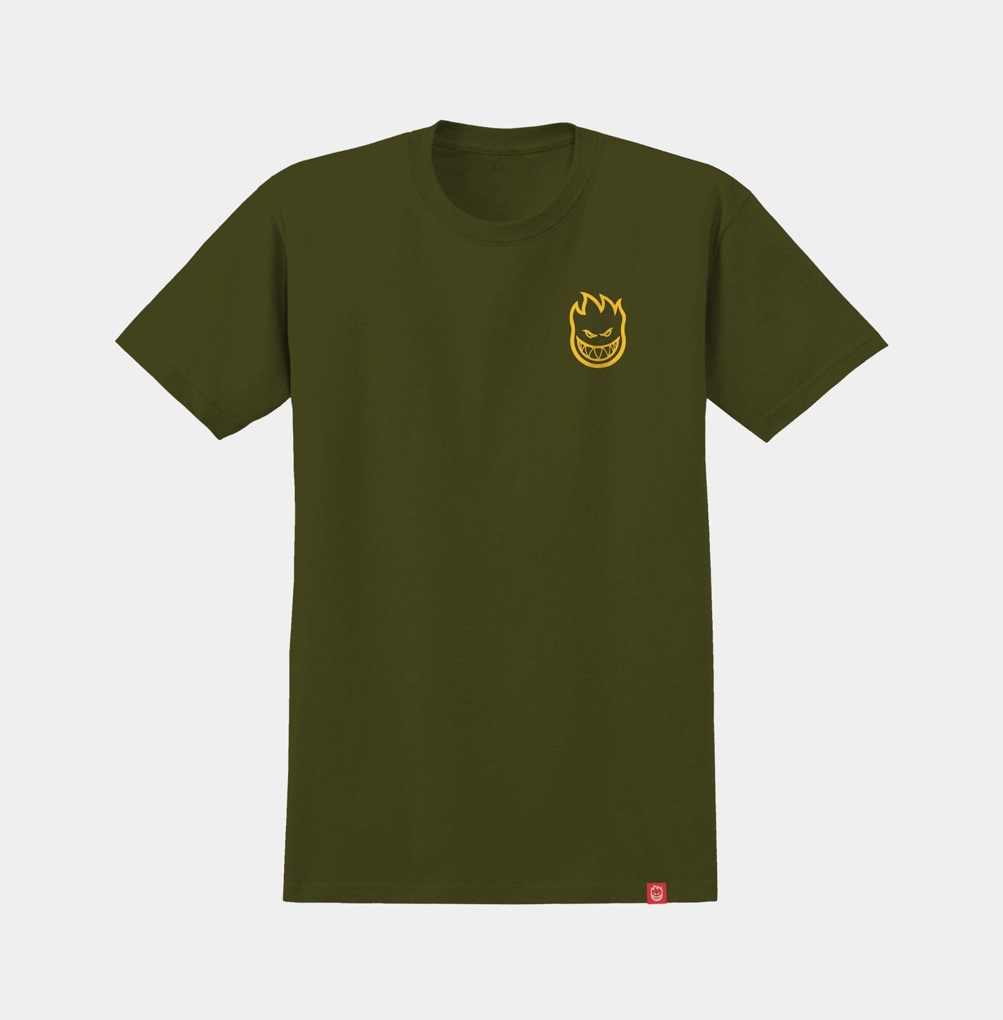 SPITFIRE T-SHIRT Spitfire Classic Vortex Tee - Military Green