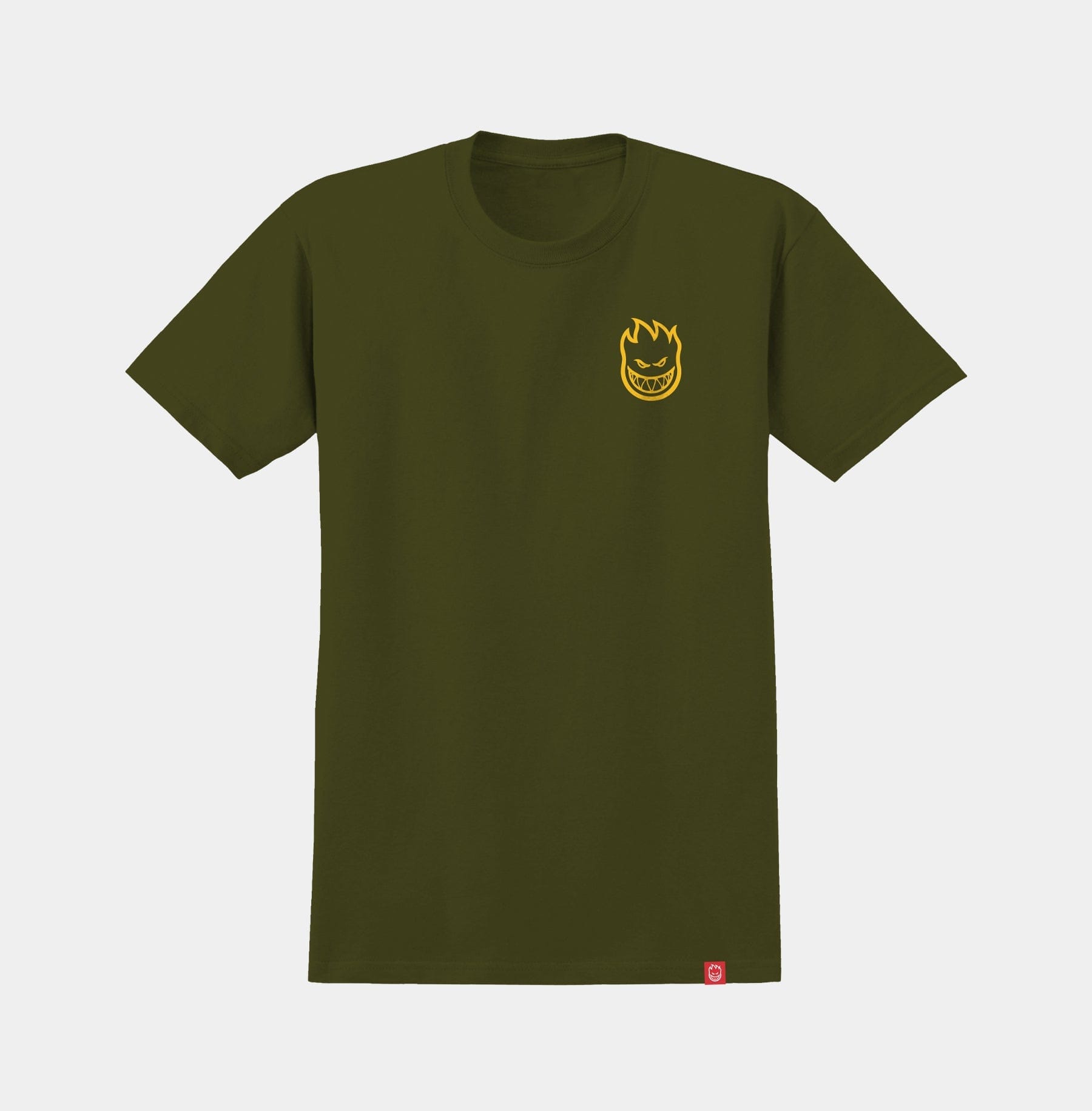 SPITFIRE T-SHIRT Spitfire Classic Vortex Tee - Military Green