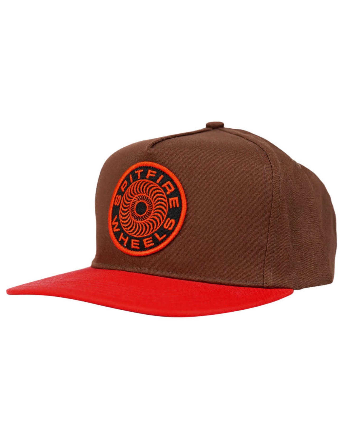 SPITFIRE CLASSIC '87 SWIRL PATCH HAT - BROWN RED