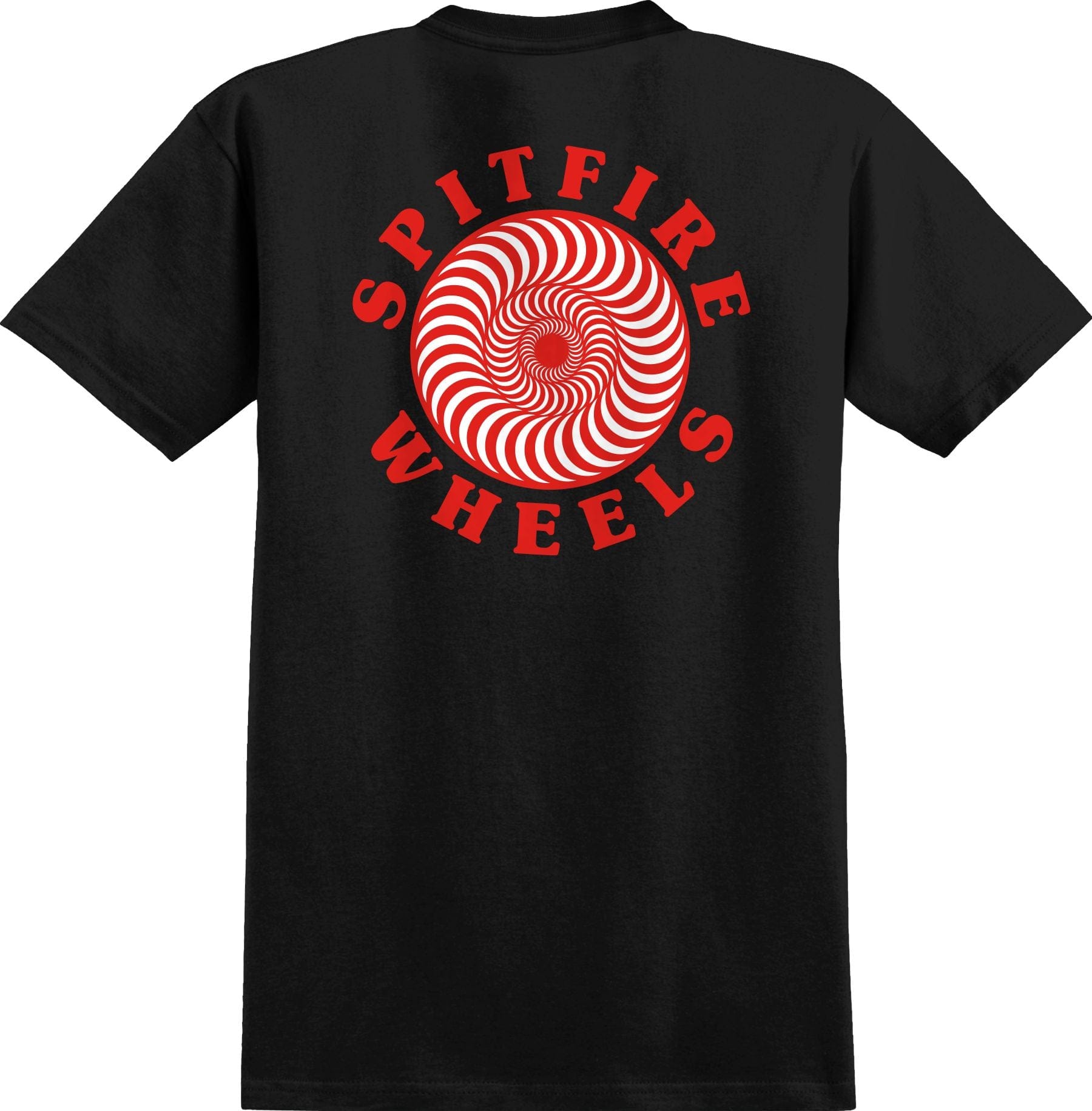 SPITFIRE T-SHIRT SPITFIRE OG CLASSIC FILL TEE - BLACK RED hi
