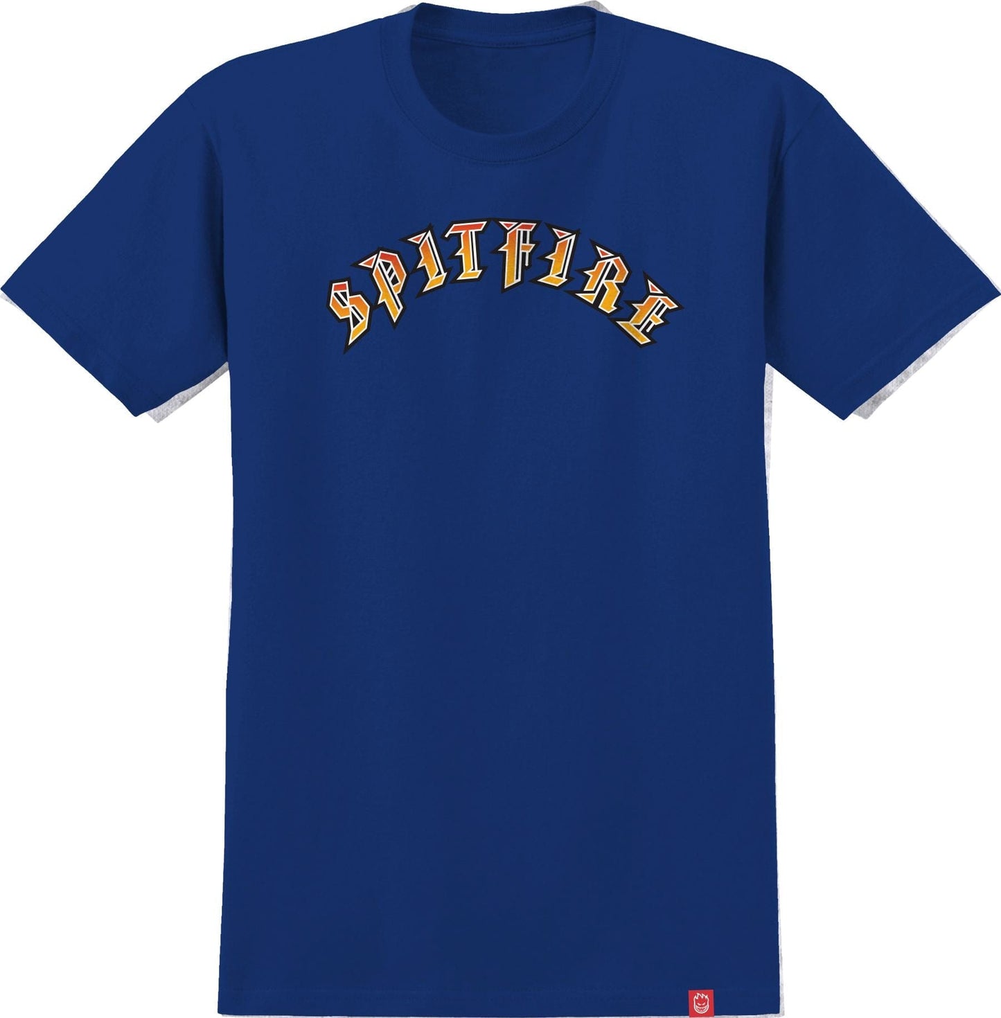 SPITFIRE YOUTH T-SHIRT YL SPITFIRE OLD E YOUTH TEE - ROYAL