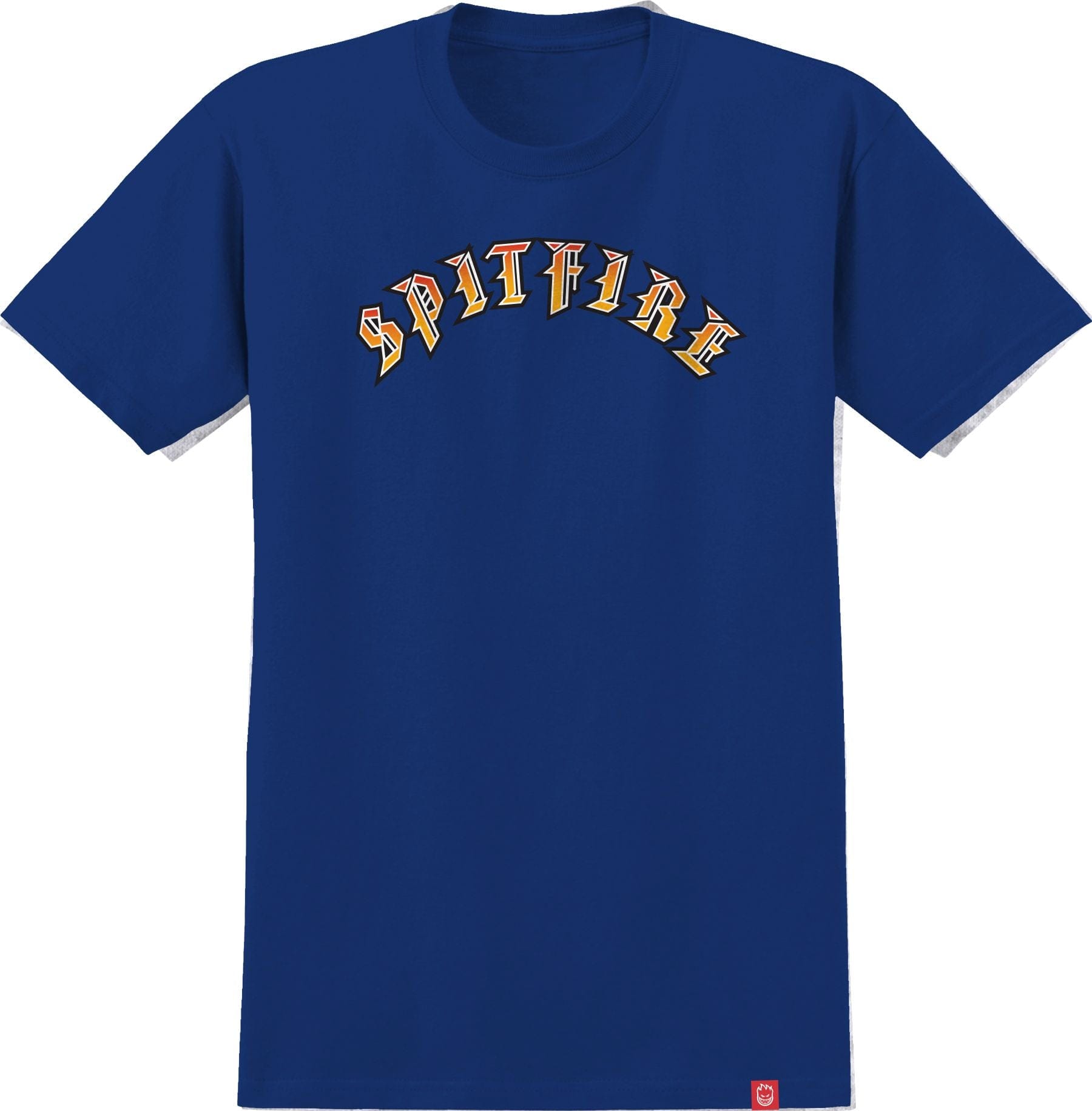 SPITFIRE YOUTH T-SHIRT YL SPITFIRE OLD E YOUTH TEE - ROYAL