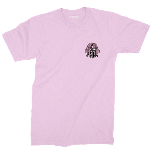 STRANGELOVE T-SHIRT S STRANGELOVE NATAS KAUPUS TEE - PINK