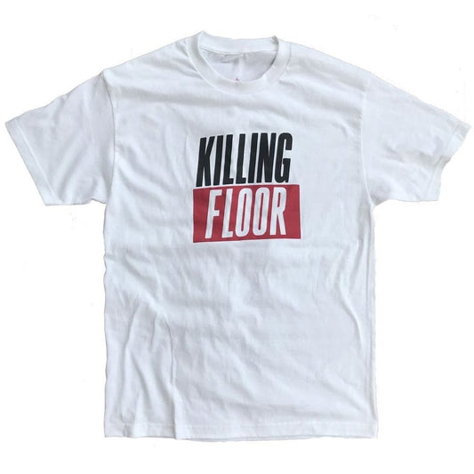THE KILLING FLOOR T-SHIRT M THE KILLING FLOOR TRUE STORIES TEE - WHITE