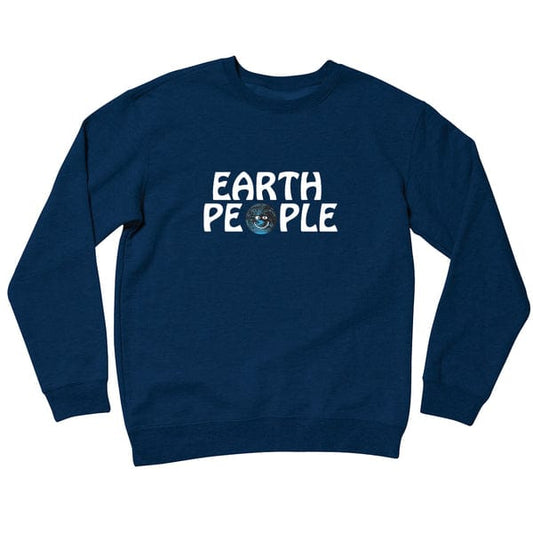 THE QUIET LIFE CREWNECK The Quiet Life Earth People Crewneck - Navy
